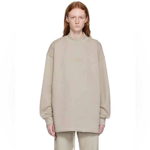 Fear of God Tops - Essentials NWT fear of god relaxed crewneck in smoke size XL